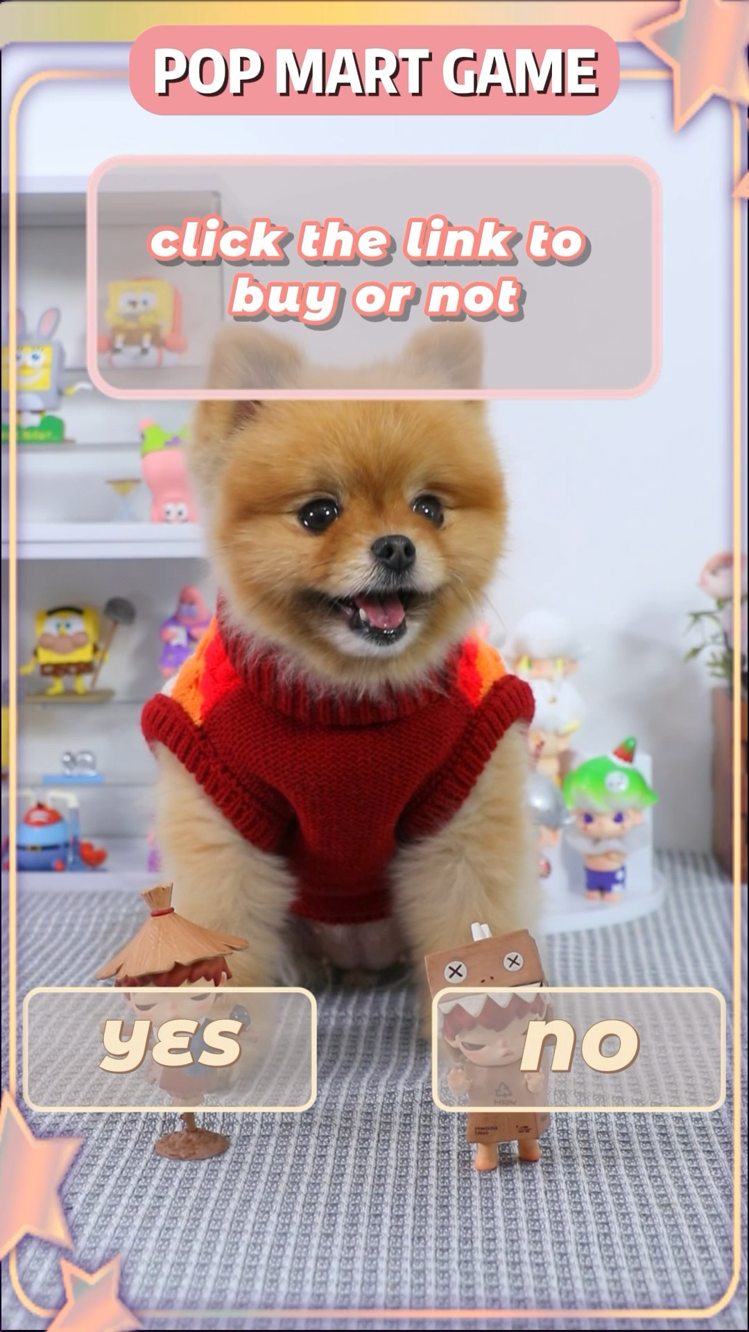 Coco and PopMart’s interaction is so interesting ???#valentinesday #giftideas #cococutiepom #dog