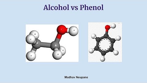 Alcohol vs Phenol