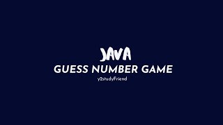 Guess any Random Number  between 1 to 100 Using Java  language . provide feedback for every attempt.