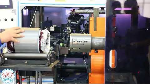 Horizontal Single Side Motor Stator Lacing Machine For Industrial Motor / Three Phase Motor