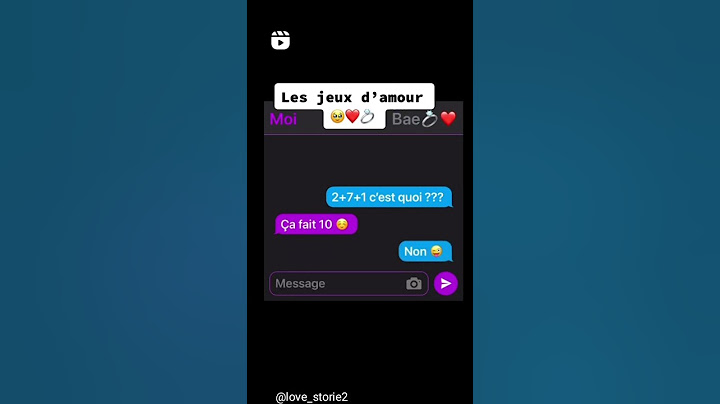 les jeux d'amour ❤️💓