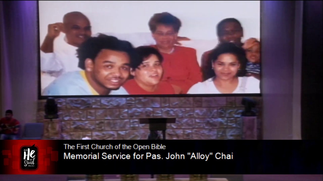 16th Feb 2020 - Memorial Service for Pas. John “Alloy” Chai - The First Church of the Open Bible T&T