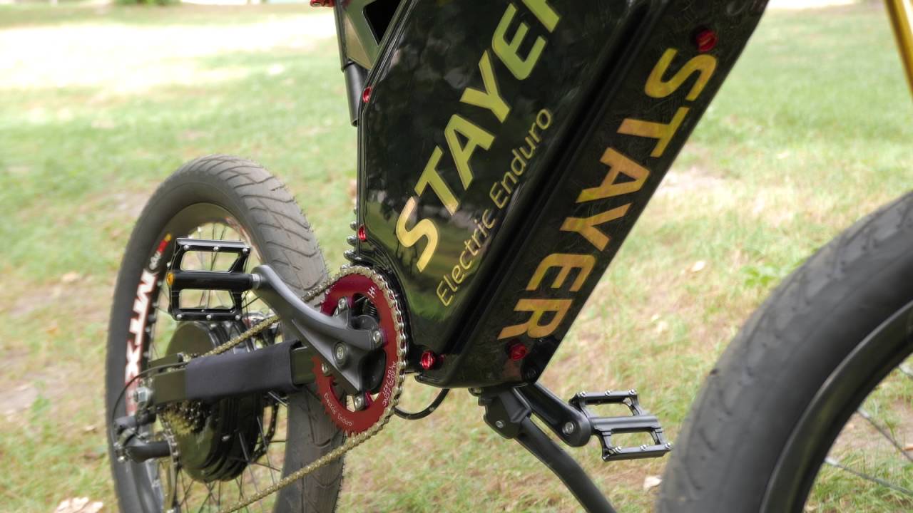 Крутой электровелосипед на 100+км EEB Stayer 06