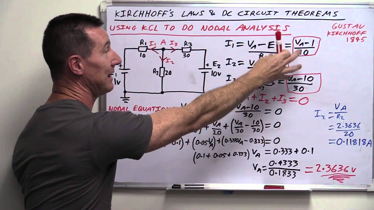 EEVblog #820 - Mesh & Nodal Circuit Analysis Tutorial - YouTube