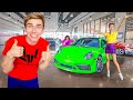 SUPERCAR SPY TRAINING at PORSCHE EXPERIENCE CENTER!! (Top Secret Headquarters)