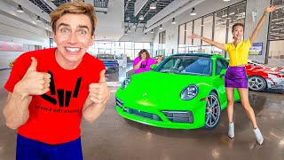 SUPERCAR SPY TRAINING at PORSCHE EXPERIENCE CENTER!! (Top Secret Headquarters)