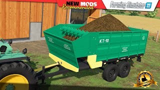 FS22 | KT-10 forage mixer - Farming Simulator 22 New Mods Review (2K 60Hz)