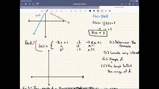 Precalculus: Section 2-4: Part 2: Piecewise Defined Functions