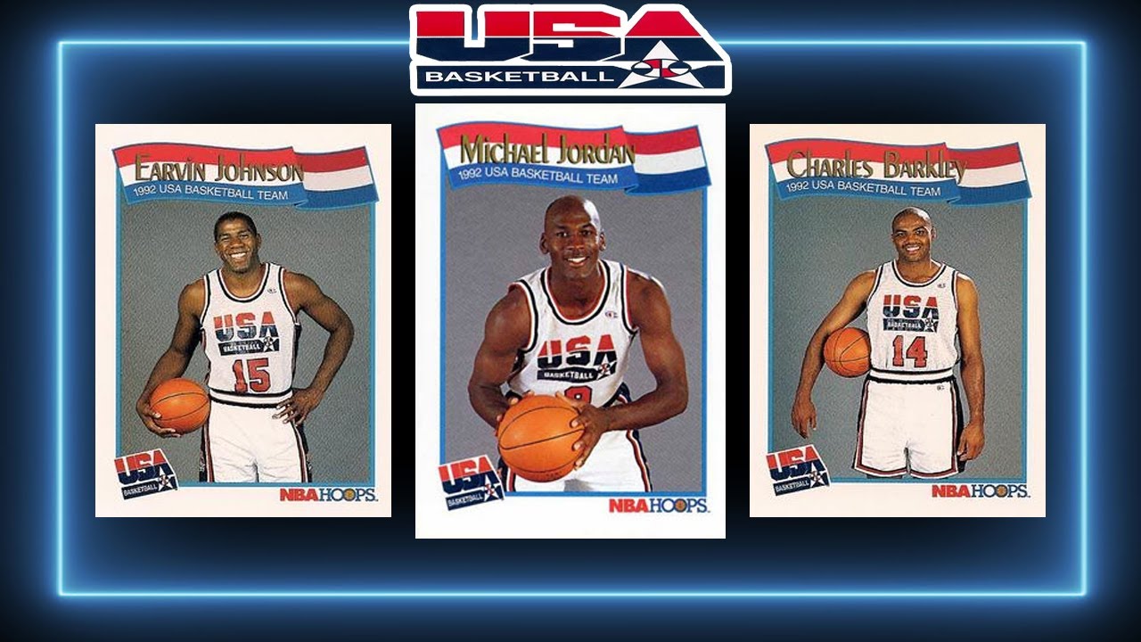 Top 15 Most Valuable TEAM USA DREAM TEAM Basketball Cards From The