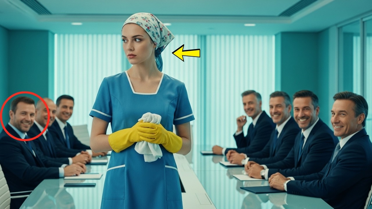 Над уборщицей посмеялись — а на следующий день всех их уволили!