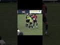 Handbags at dawn as player headbutts rival and avoids red card |  grassroots football #shorts