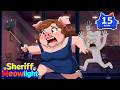 Haunted Coffee Shop Ghost Panic 👻| Animal Town Stories | Thrilling Police Cartoons | Meowlight