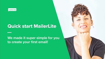 Quick start MailerLite Classic tutorial - How to start sending your first newsletter