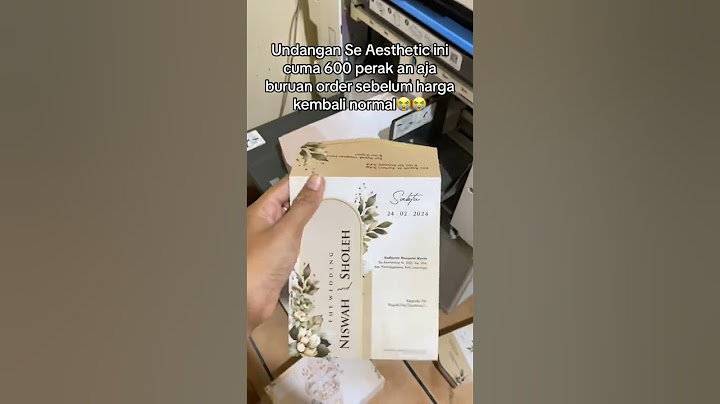 UNDANGAN PERNIKAHAN MURAH  !!! #cetakmurah #undanganpernikahan #usahapercetakan #undangansurabaya