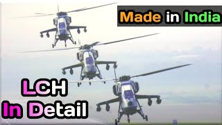 HAL LCH Helicopter Production to Start Soon | LCH in Detailed Action