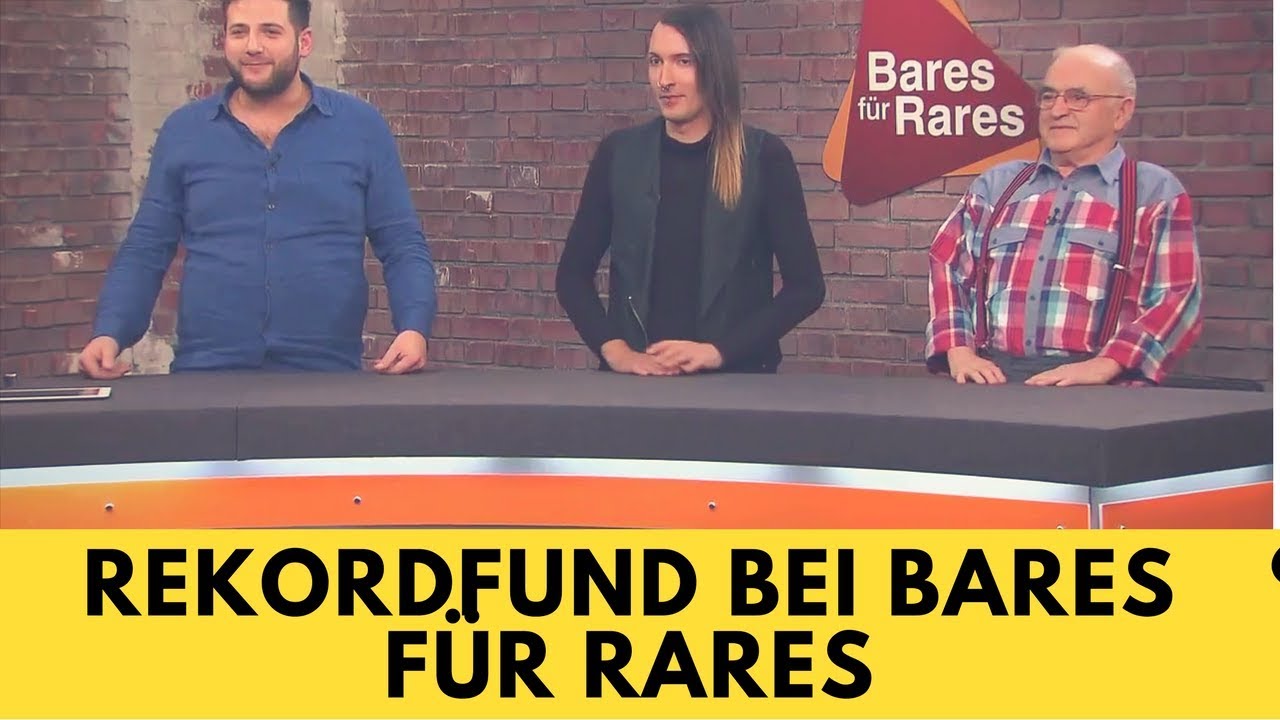 SENSATIONS Rekordfund (23.11.2017) Bares für Rares - YouTube