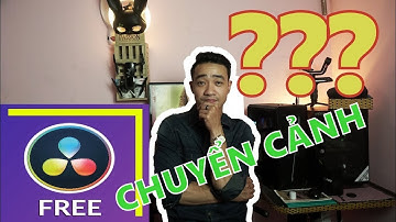 HƯỚNG DẪN Chuyển cảnh FREE mặc định Davinci Resolve