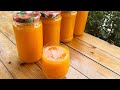 Don&#39;t Waste Your Apricots! Canning Apricot Juice for Winter! Homemade Apricot Juice Recipe!