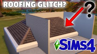 THE SIMS 4 || ROOF GOING THROUGH WALL??