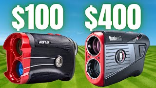 CHEAP Golf Rangefinder vs EXPENSIVE  On Course Test