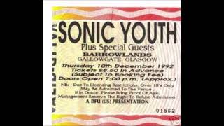 Sonic Youth - Glasgow Barrowlands, 10th December 1992