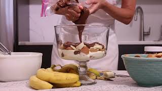 Chocolate Hazelnut Banana Pudding by Magnolia Bakery