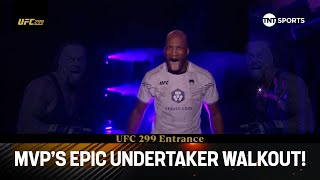 MICHAEL 'VENOM' PAGE WALKED OUT TO THE UNDERTAKER THEME AT #UFC299