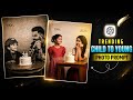 TRENDING AI PHOTO EDIT 😍 CHILDHOOD VS PRESENT LOOK TUTORIAL | BIRTHDAY TREND INSTAGRAM POST
