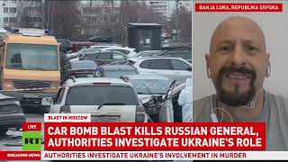 Daniel Simich Is Commenting Ination Of Russian General Fanil Sarvarov In Moscow