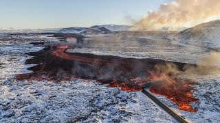 Проснувшийся вулкан лишил отопления жителей юго-запада Исландии