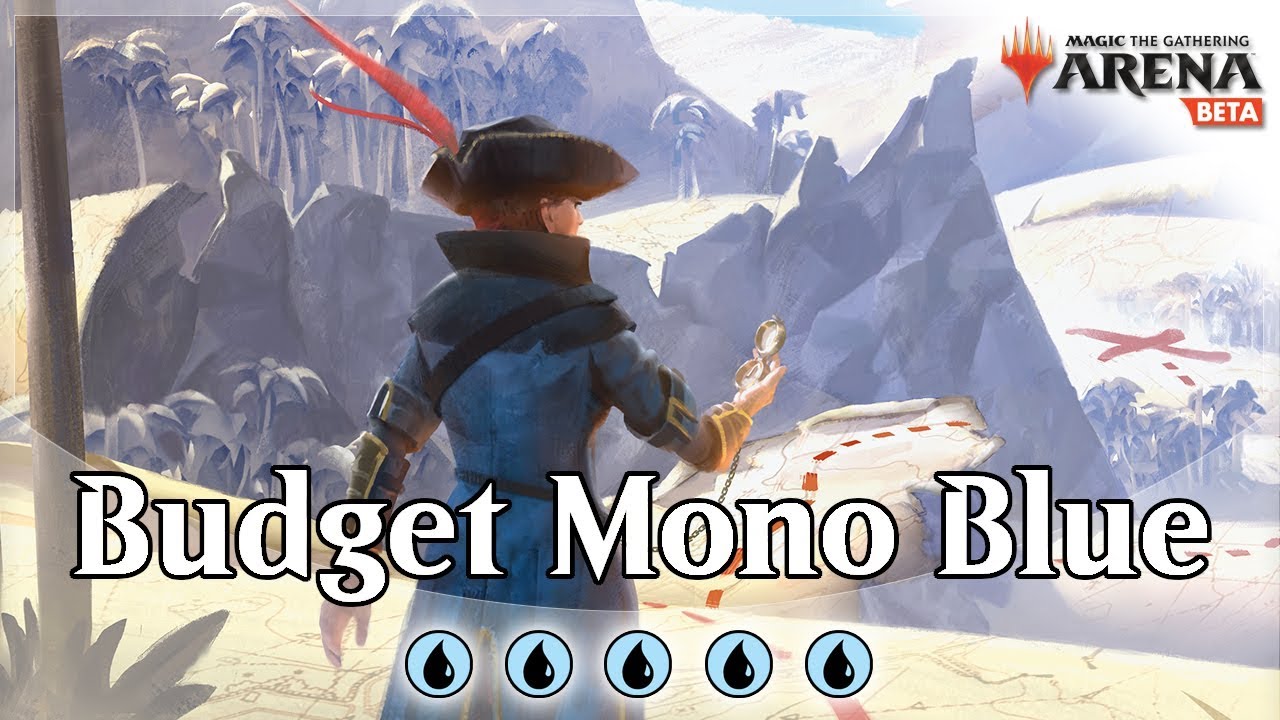 strictly better mtg naya dinosaurs The Color Challenge - Ep. 4 - F2p Budget Mono Blue Tempo/Aggro | MTG Arena | Bo1 Event Gameplay