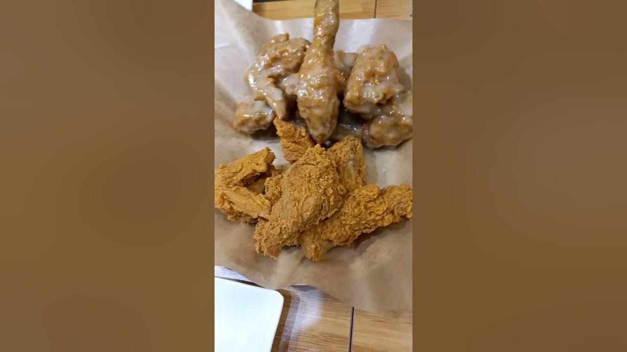 자담치킨 핫후라이드 성남여수점 - Youtube