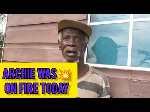 ARCHIE IS BACK WITH SOME  THERAPY/ARCHIE SAY HIM FRAID OF SEA WATER SO HE IS NOT GOING TO THE BEACH