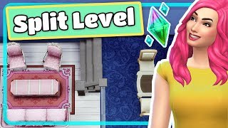 The Sims 4 How to Split Level a Sunken Room Tutorial