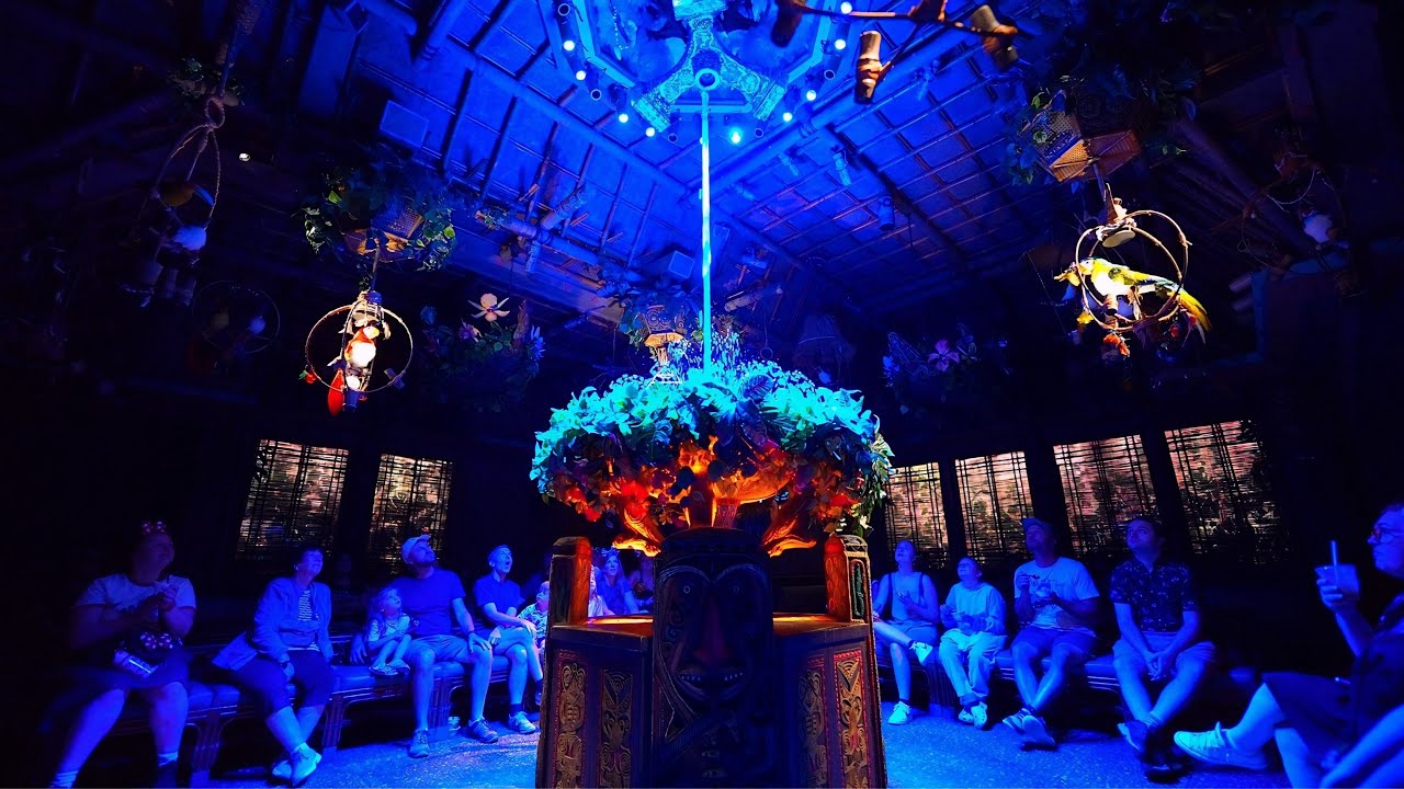 AUGUST 2025 | Walt Disney's Enchanted Tiki Room Full Show! 4K Lowlight ...