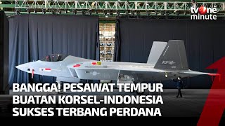 Pesawat Tempur KF-21 BORAMAE Korsel Kerjasama dengan Indonesia Berhasil Mengudara | tvOne Minute