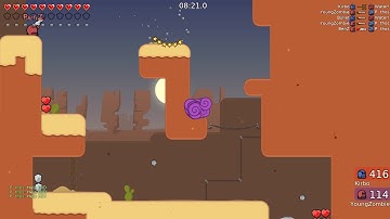 Teeworlds CTF Pathos Insane 3v3 Comeback Play