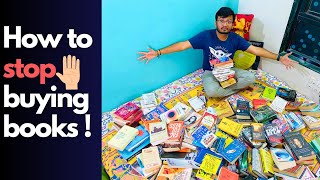 How to stop buying books