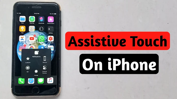 iPhone 7/7 Plus: How To Enable Touch Screen Home Button (Assistive Touch)