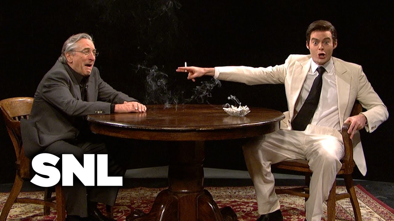 ⁣Vinny Talks to Robert De Niro - Saturday Night Live