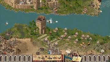 Stronghold Crusader Warchest Walkthrough - Crusader Trail - 70 - Vantage Point