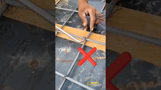 Perfect Rebar In Bar Bending ✅ #constructiontips #shorts