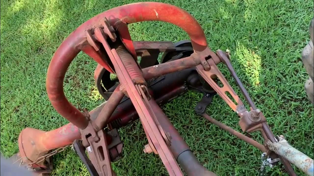 How to use a Ford 501 sickle mower (feat Fordson Dexta tractor) YouTube