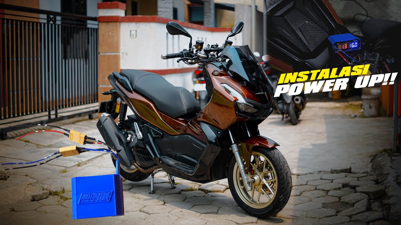 MODIFIKASI HONDA ADV 150 MENGGUNAKAN POWER UP!! - YouTube