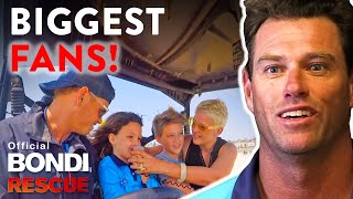 Bondi Rescue's Biggest Fans Visit The Beach!