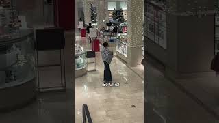 Fashion moments in Neiman Marcus, Fashion Show mall, Las Vegas. Travel and shop.