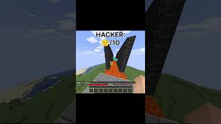 Noob vs Pro vs Hacker | Parkour 😳|#minecraftchallenge #shorts