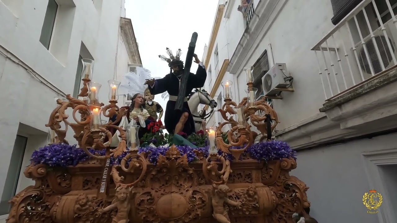 Costaleros Gitanos | Tres Caídas San Fernando 2024 | C/ Dolores | AM Polillas | Jueves Santo