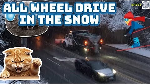 ALL WHEEL DRIVE ACTIVATED!!  #live #snow #automobile