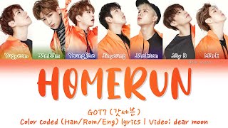 GOT7 (갓세븐) - HOME RUN (홈런) (Color coded Han/Rom/Eng lyrics)